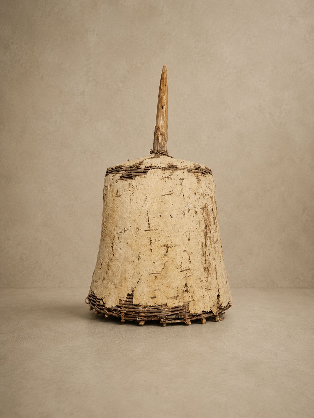 Bee Skep, Unique Basket with Tall Handle
