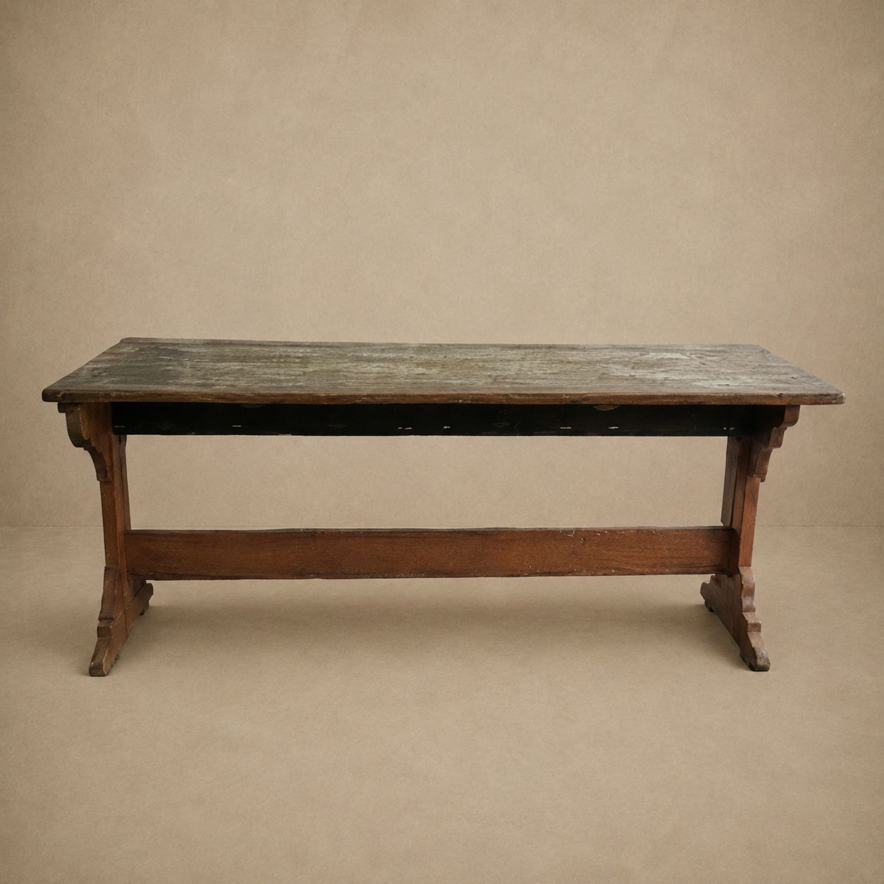 Trestle Base Dining Table