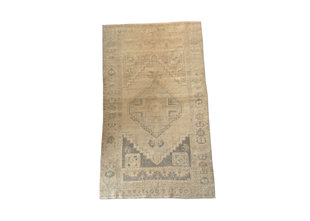 Vintage Oushak Rug, 3'6" x 5'10"
