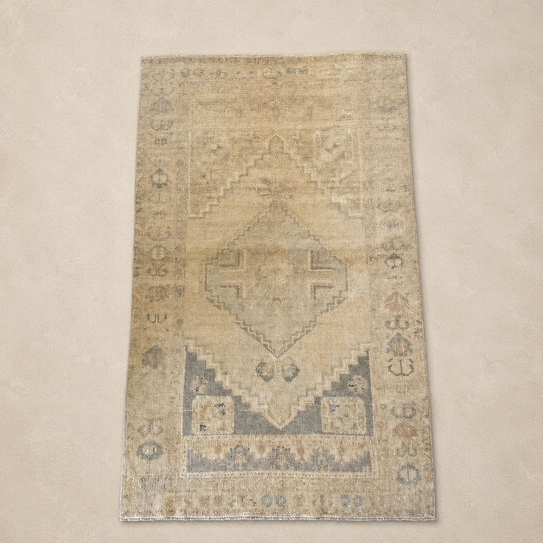 Vintage Oushak Rug, 3'6" x 5'10"