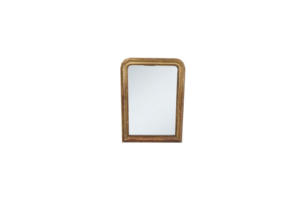 19th Century Gilded Louis Philippe Mirror, France
