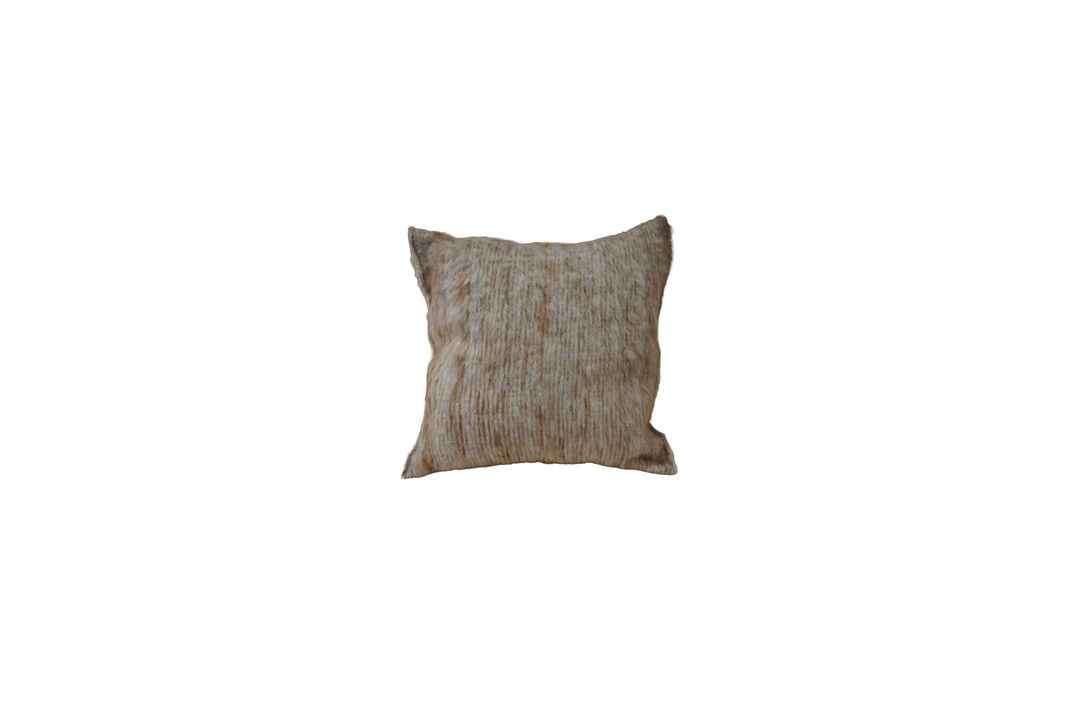 LLama Pillow in Blanca &amp; Tostada, 22" x 22" (2026-1777)