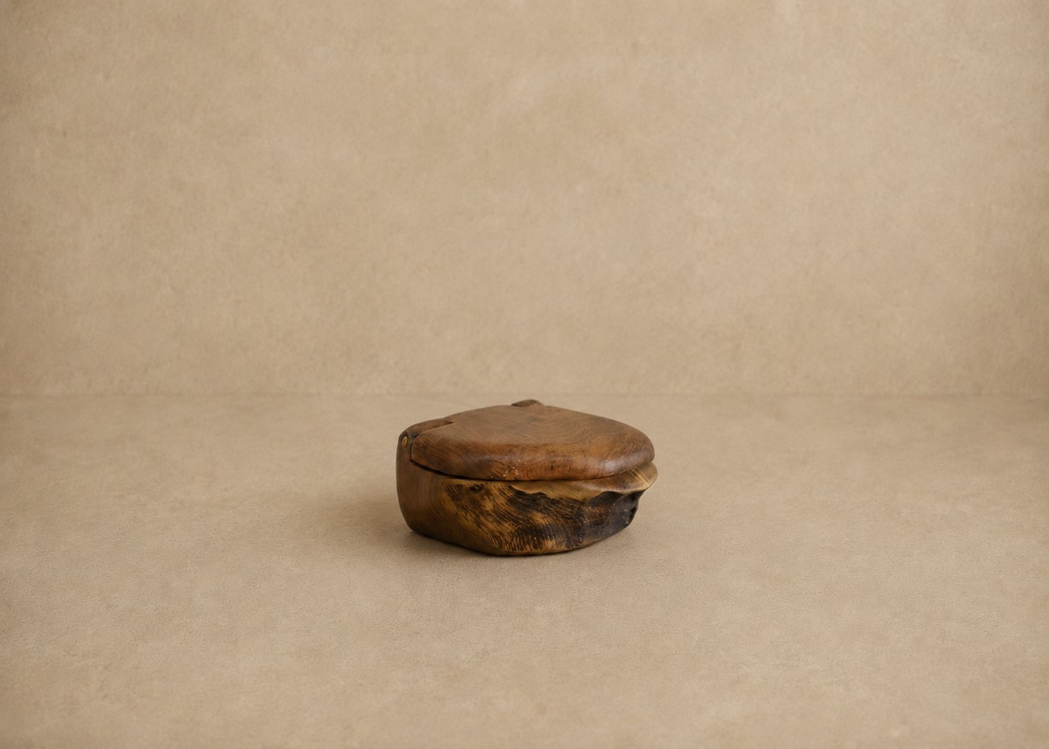 Organic Walnut, Hand-Made Box by LeComple, Bordeaux Region (B)