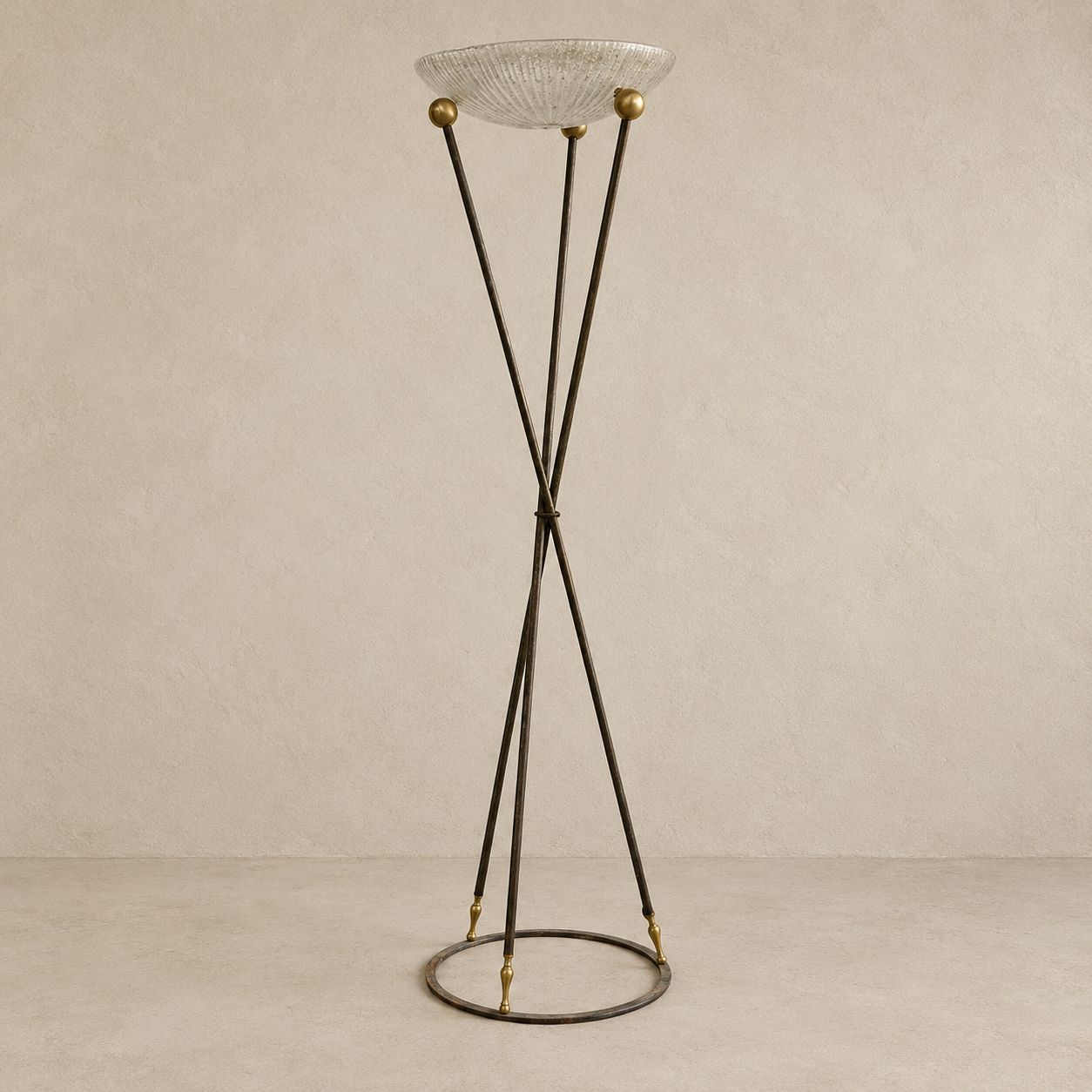 Italian Torchiere Floor Lamp