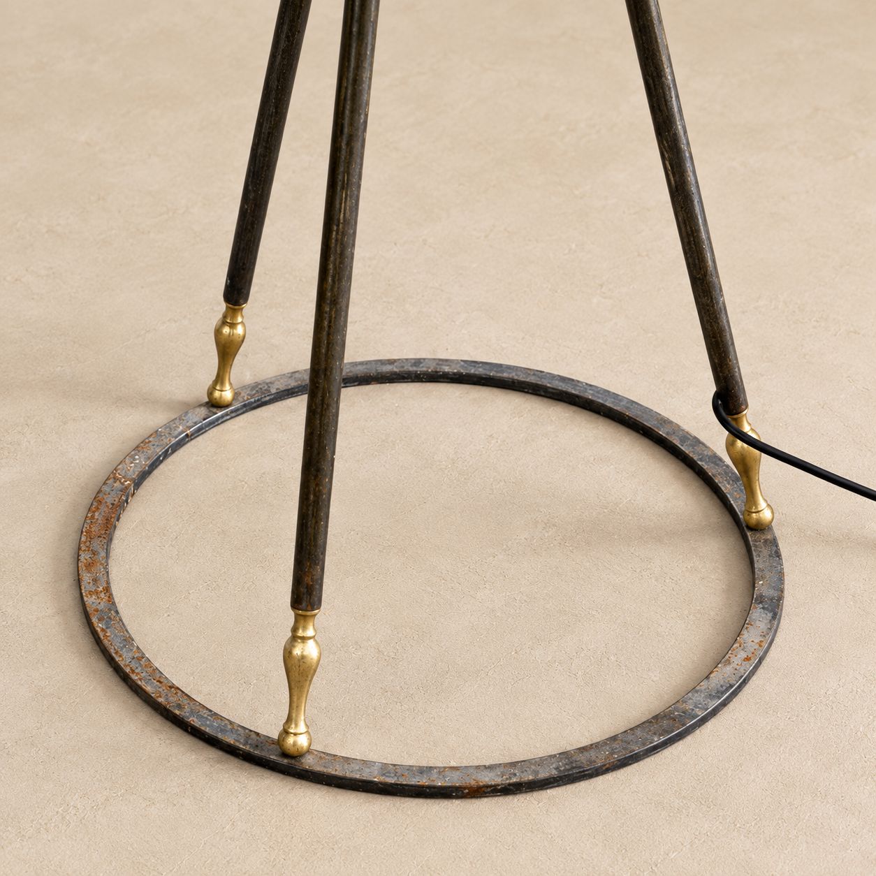Italian Torchiere Floor Lamp