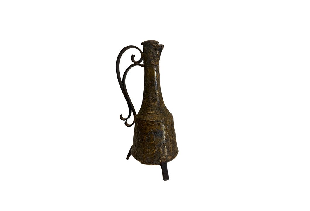 Brutalist Bronze Pitcher