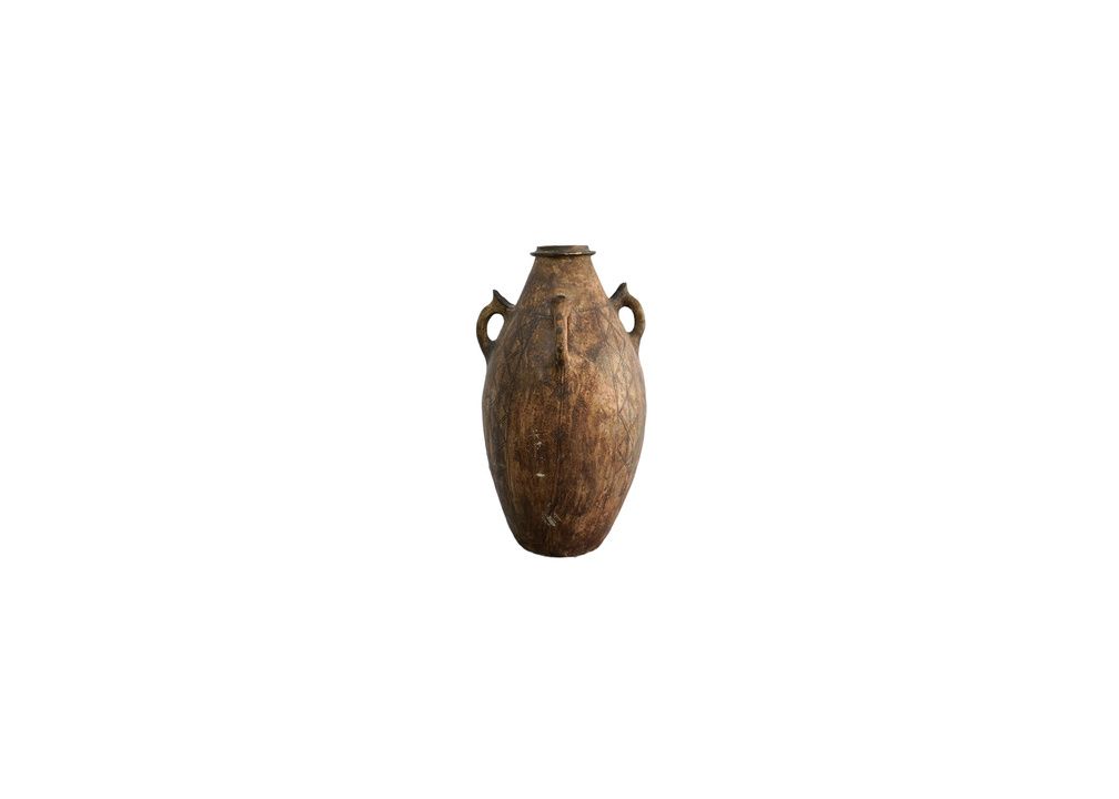 Urn with Handles and Carving