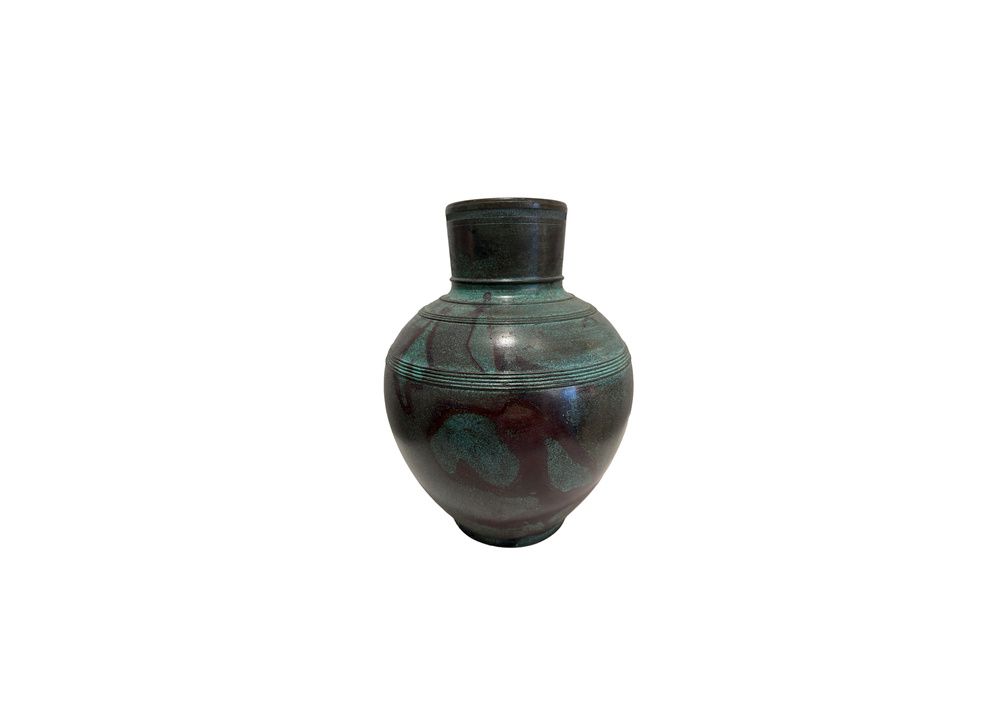 Vintage Bronze Vase From Japan