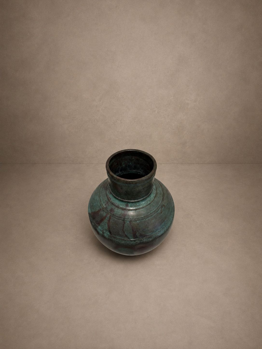 Vintage Bronze Vase From Japan