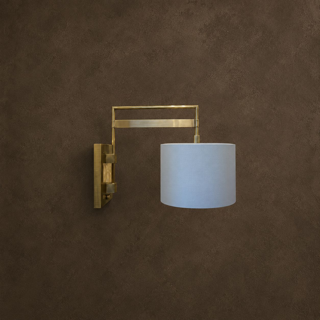 Modern Brass Articulating Wall Light