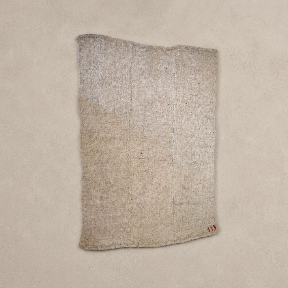 Hanging Yak Wool Rug, 7'2" x 5'1"
