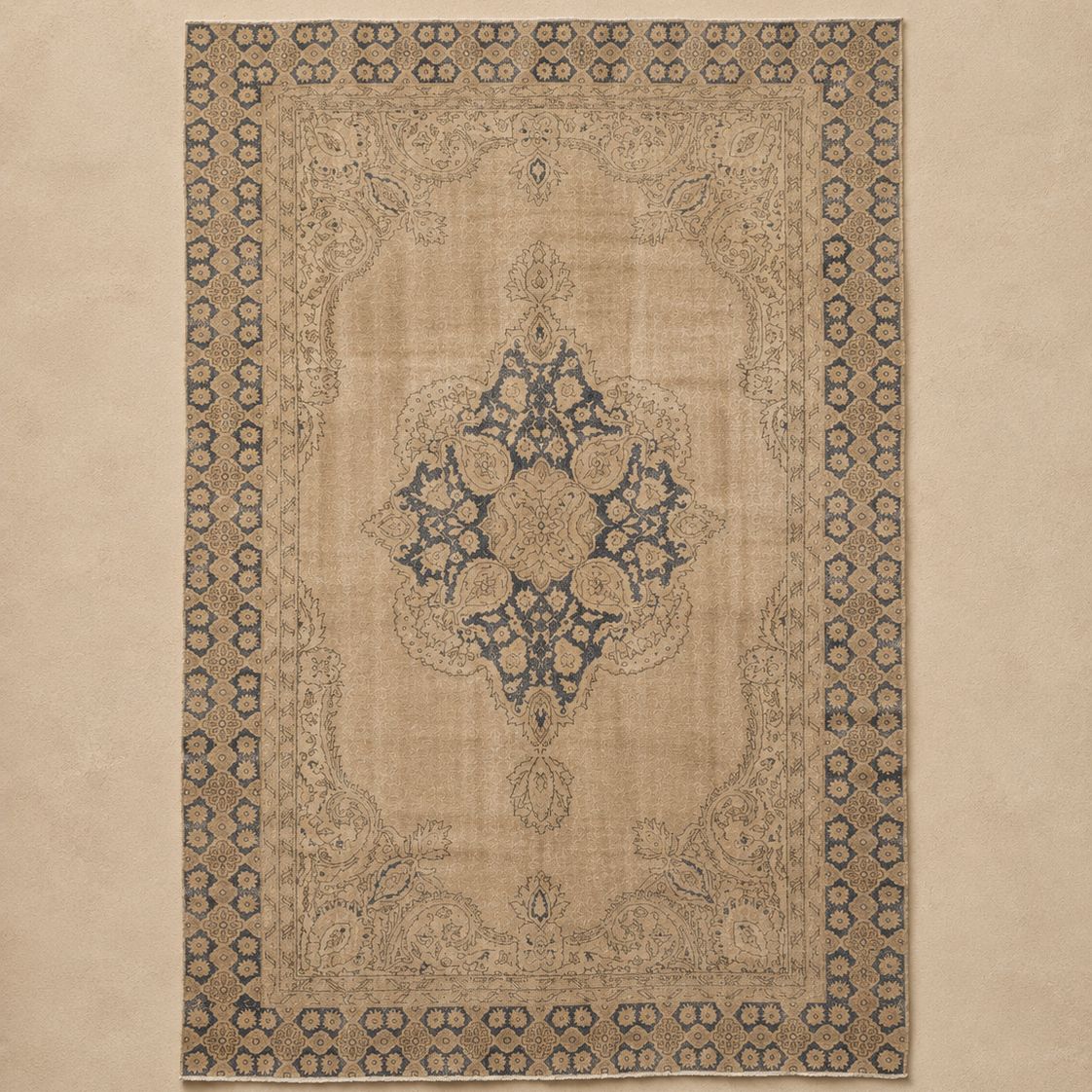 Turkish Vintage Rug, 6'11" x 10'11"