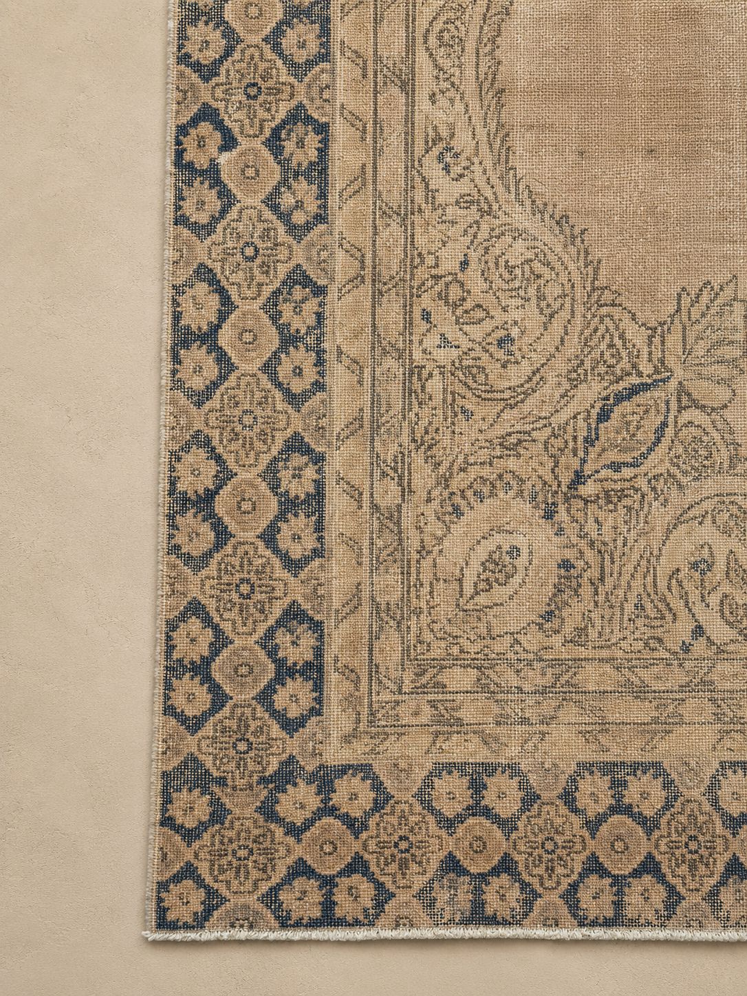 Turkish Vintage Rug, 6'11" x 10'11"