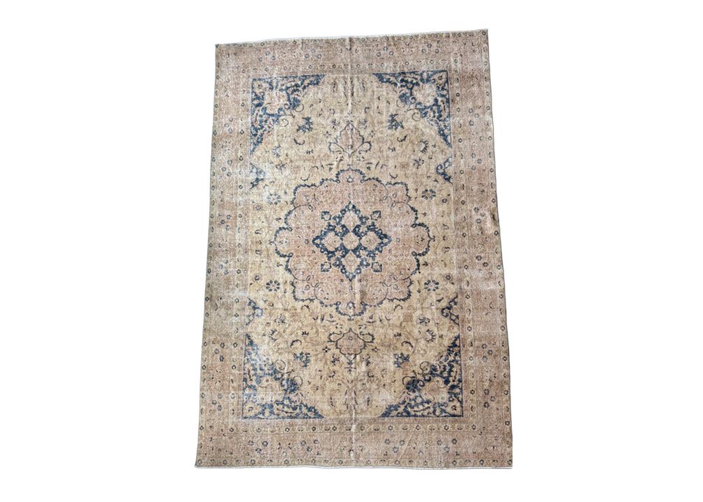 Turkish Vintage Rug, 6'3" x 9'8"