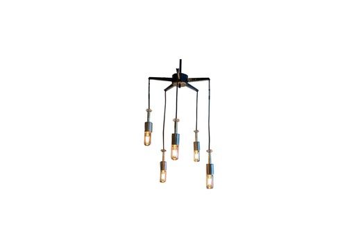 Mid Century Five Light Pendant