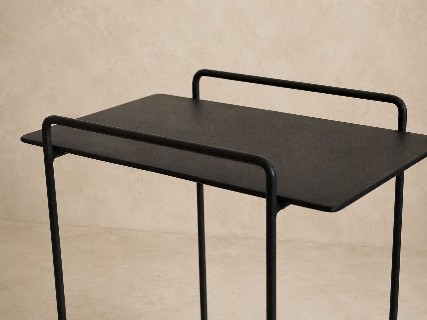 Custom Hand Forged Iron Table from Local Artisan