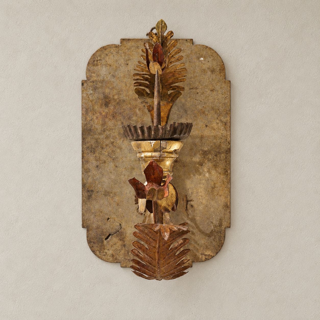Pair of Italian Gilt Wood Wall Sconces