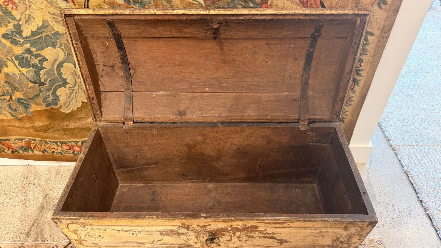 Regency Period Painted Trunk