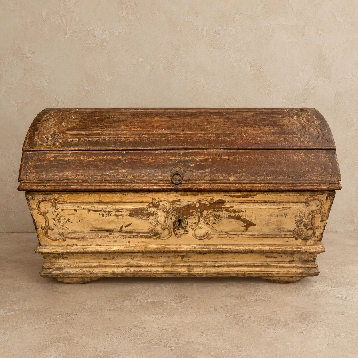 Regency Period Painted Trunk