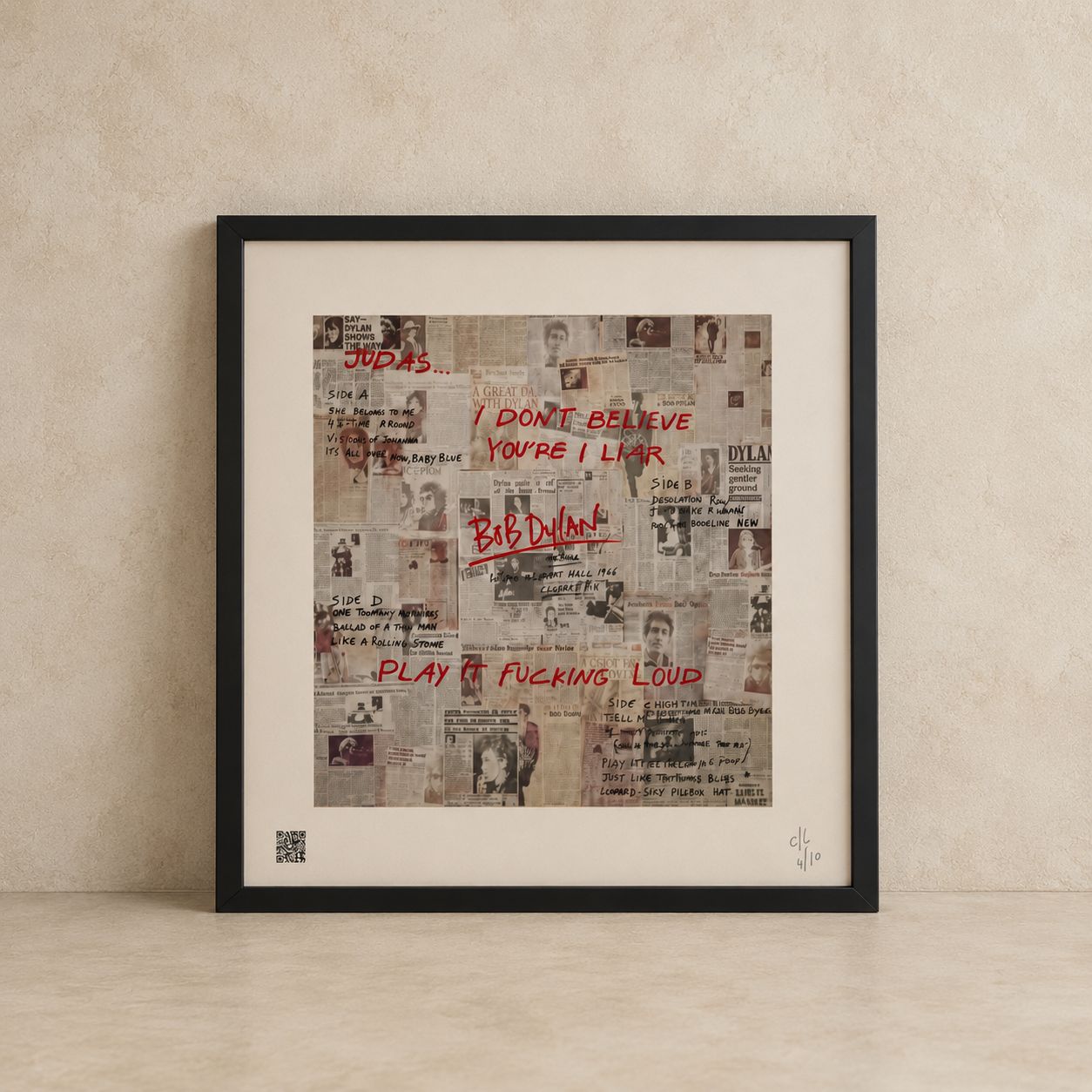 Album Art Prints by Christian Legier, French Contemporary Artist (C)