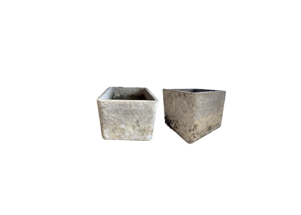 French Cast Stone Planters, 1970