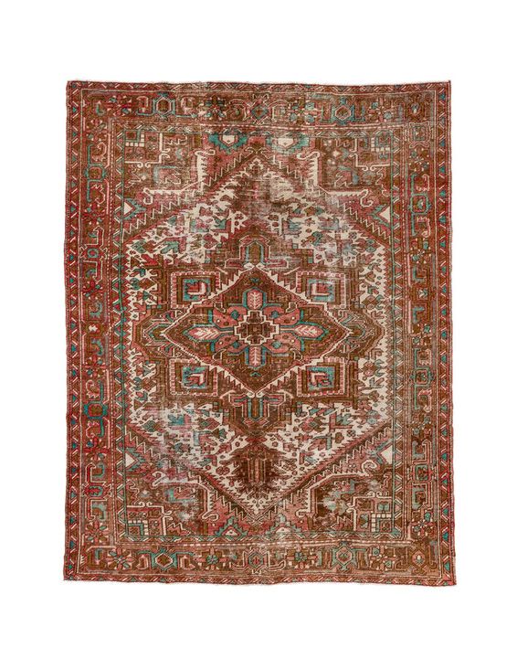 Heriz Design Rug, 6' 6" X 8' 6"