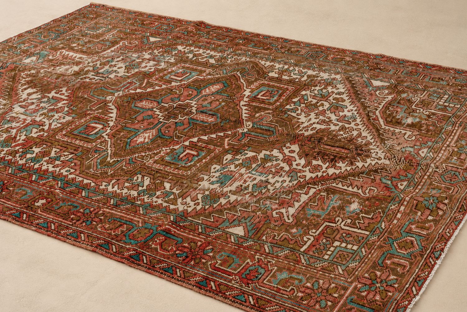 Heriz Design Rug, 6' 6" x 8' 6"