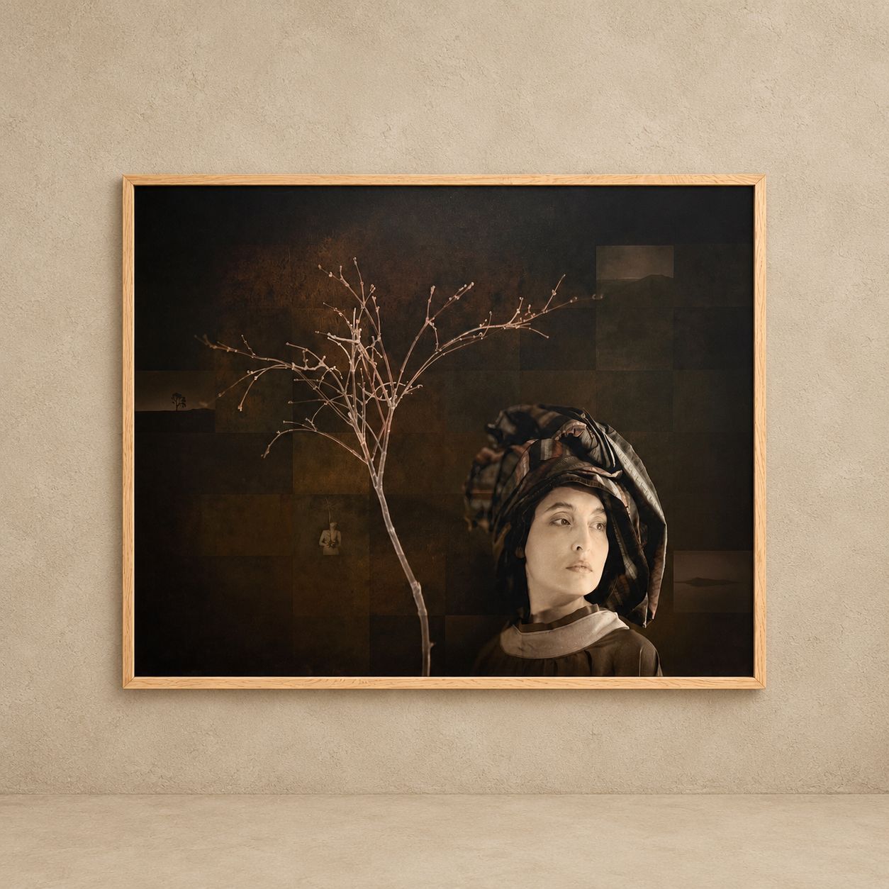 "Girl with a Japanese Maple" by Jack Spencer, Edition 1 of 3