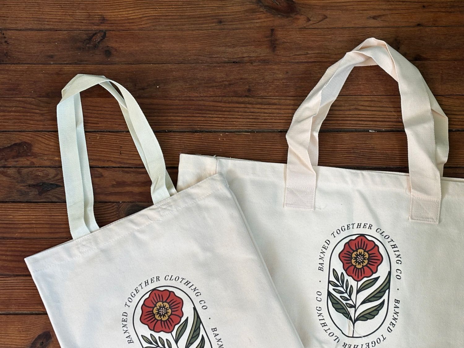 Banned Together Branded Canvas Totes