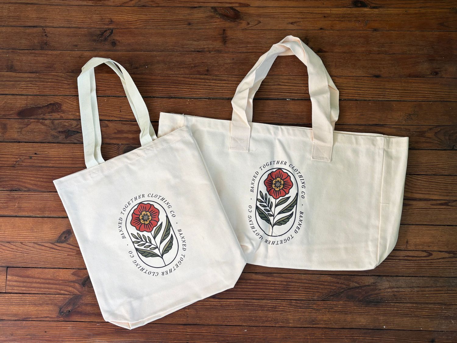 Banned Together Branded Canvas Totes
