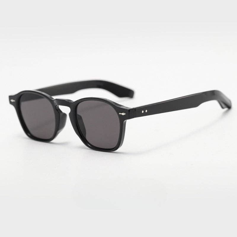 Retro Lightweight Oval Frame UV Protection Sunglasses