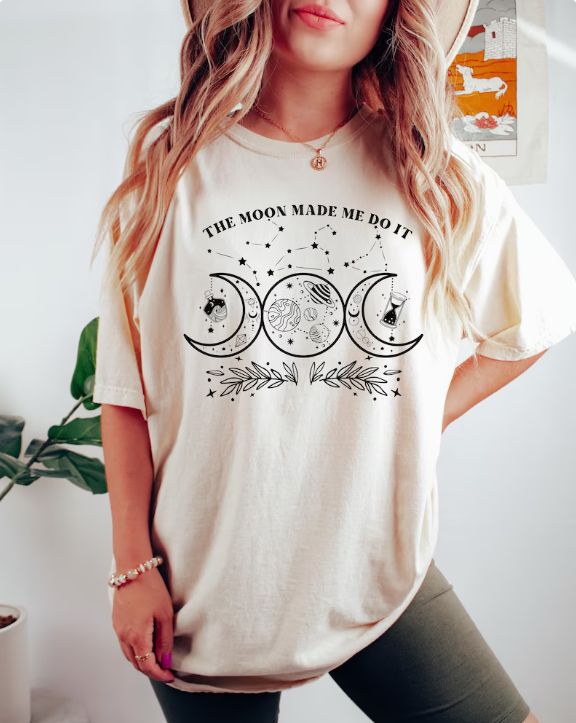 The Moon Made Me Do It Shirt