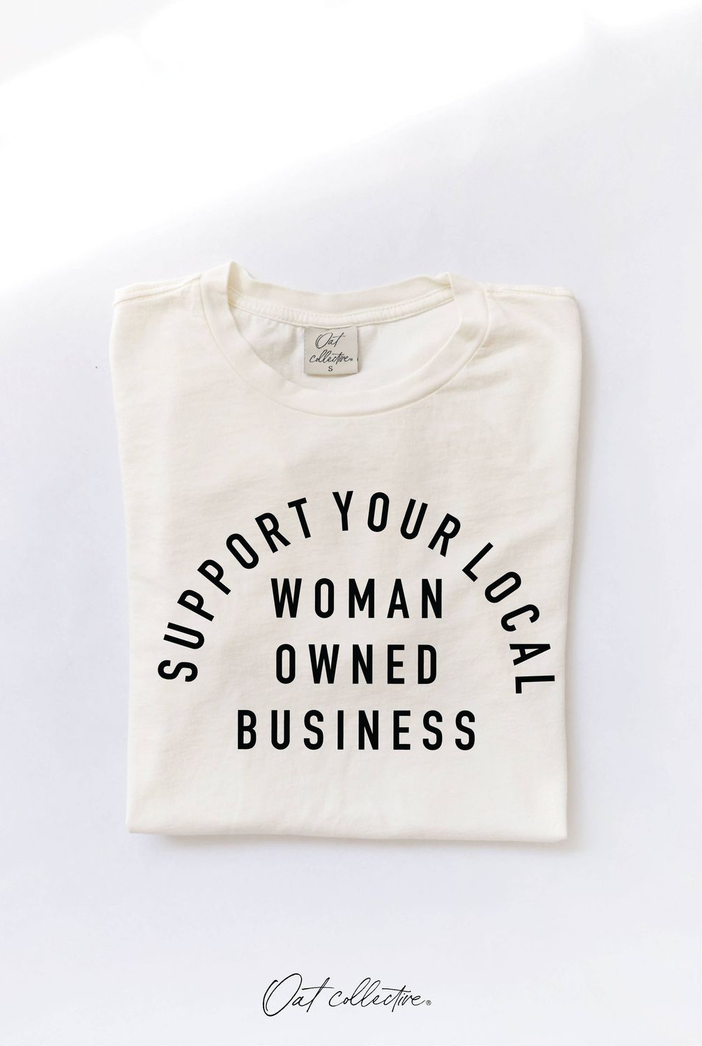 Support Your Local Woman Owned Business Mineral Graphic Top, Size: XL