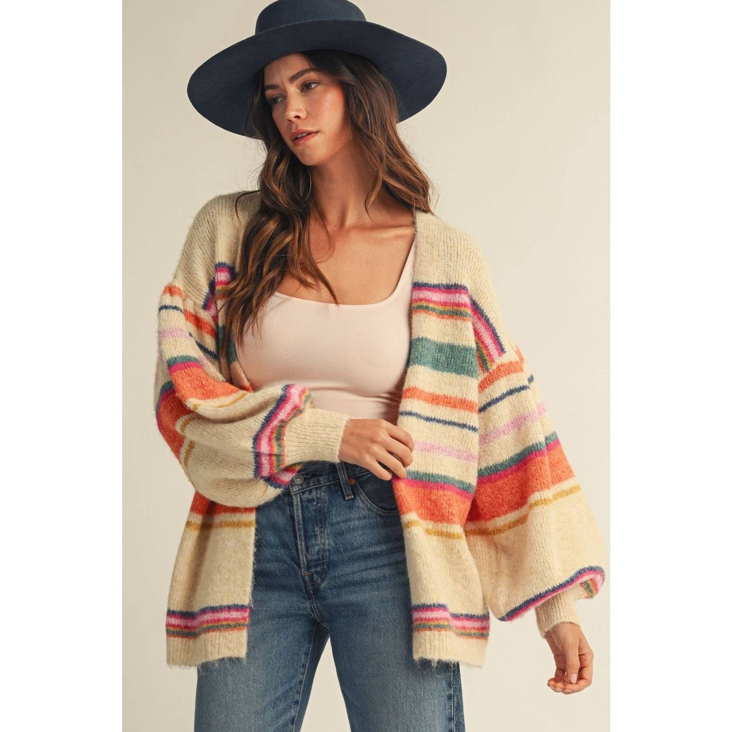 Sunset Carnival Cardigan, Size: S