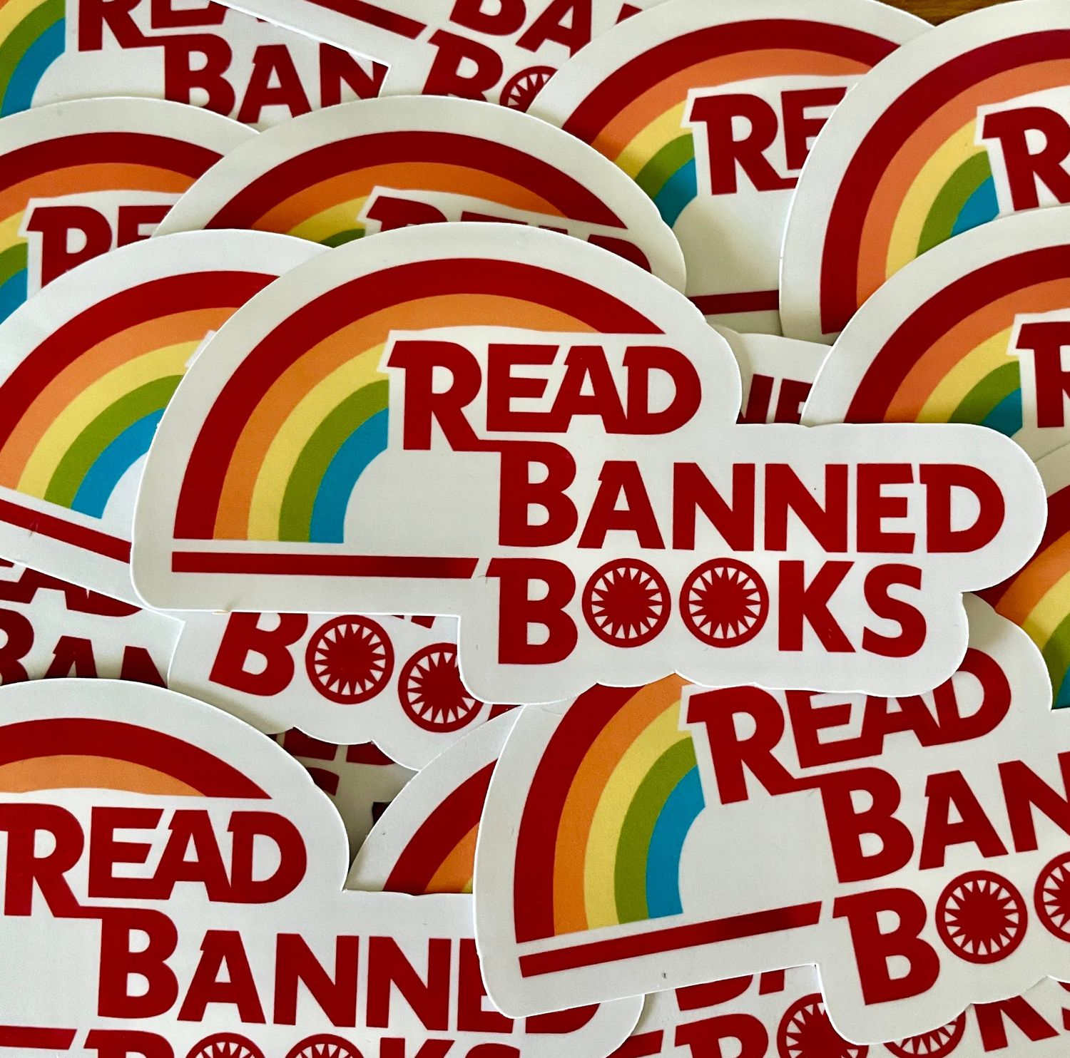 "Read Banned Books" Sticker