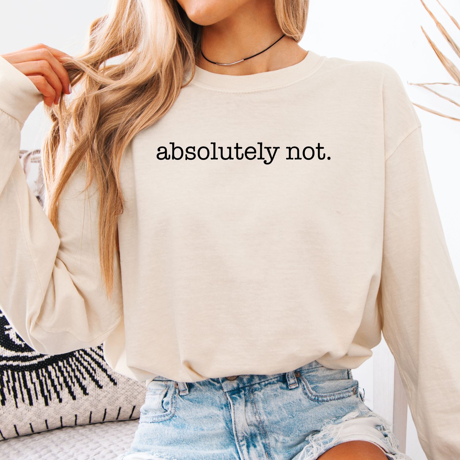 Absolutely Not Long Sleeve T-Shirt