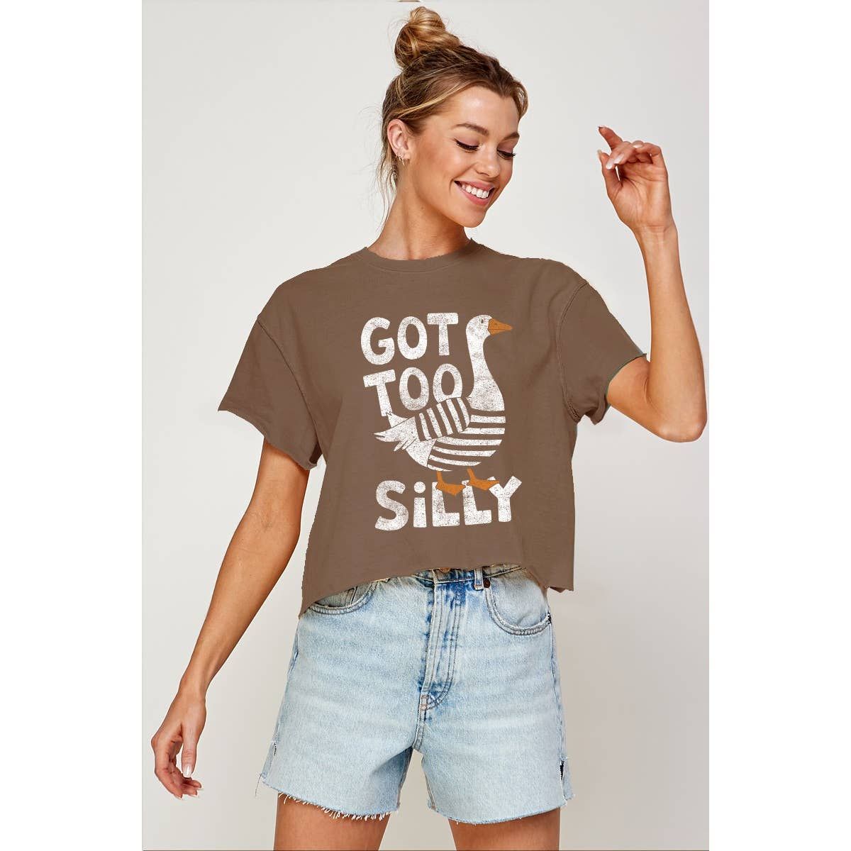 Got Too Silly Graphic Tee, Size: M