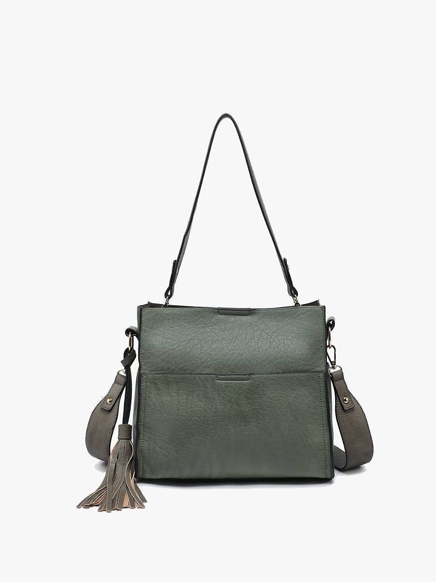 Lyla 2-in-1 Bucket Bag w/ Guitar Strap