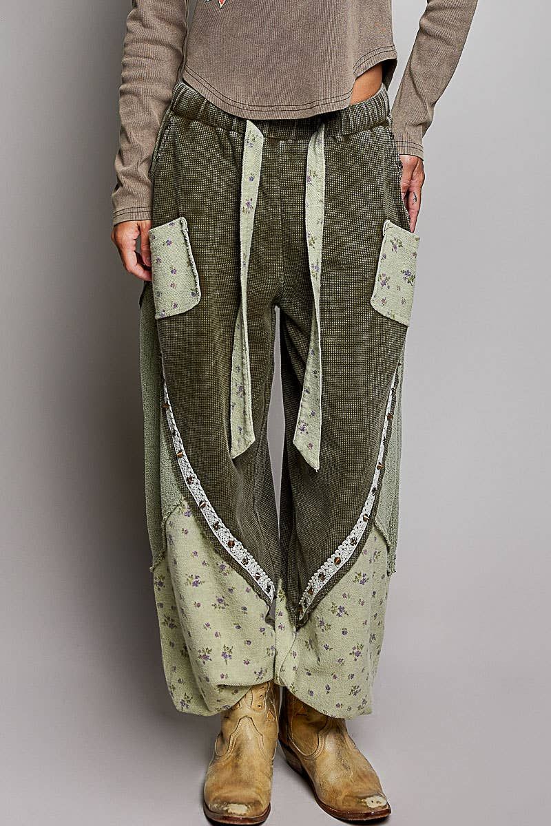 Thermal French Terry Jogger Pants, Size: M