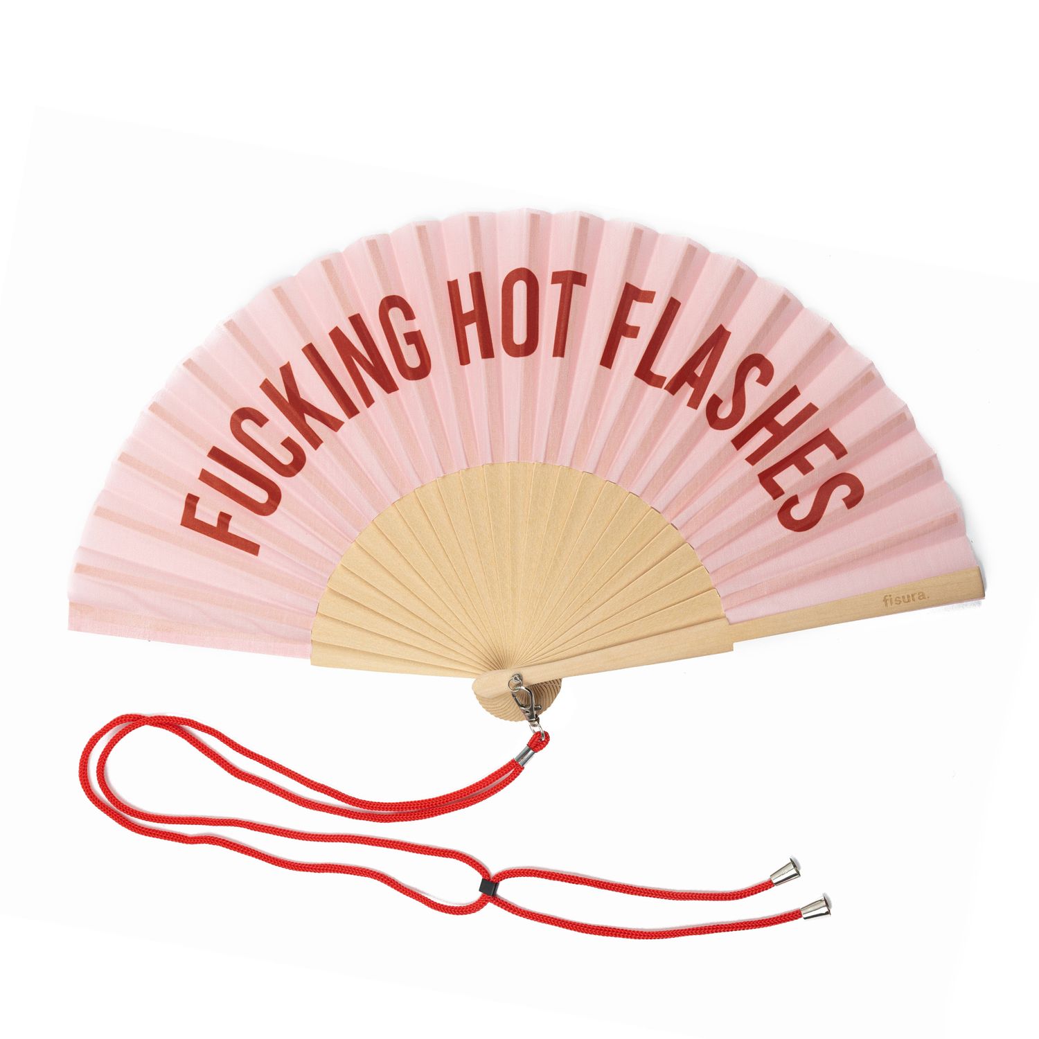 Hand fan "Fucking hot flashes"