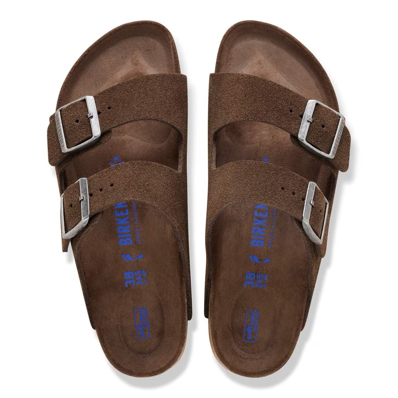 Arizona Suede- Carafe Tonal Footbed