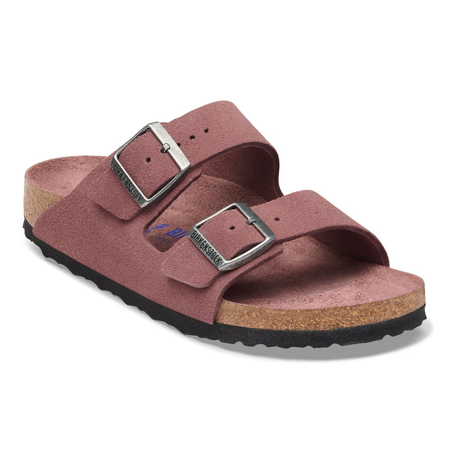 Arizona Suede- Pepper Tonal Footbed