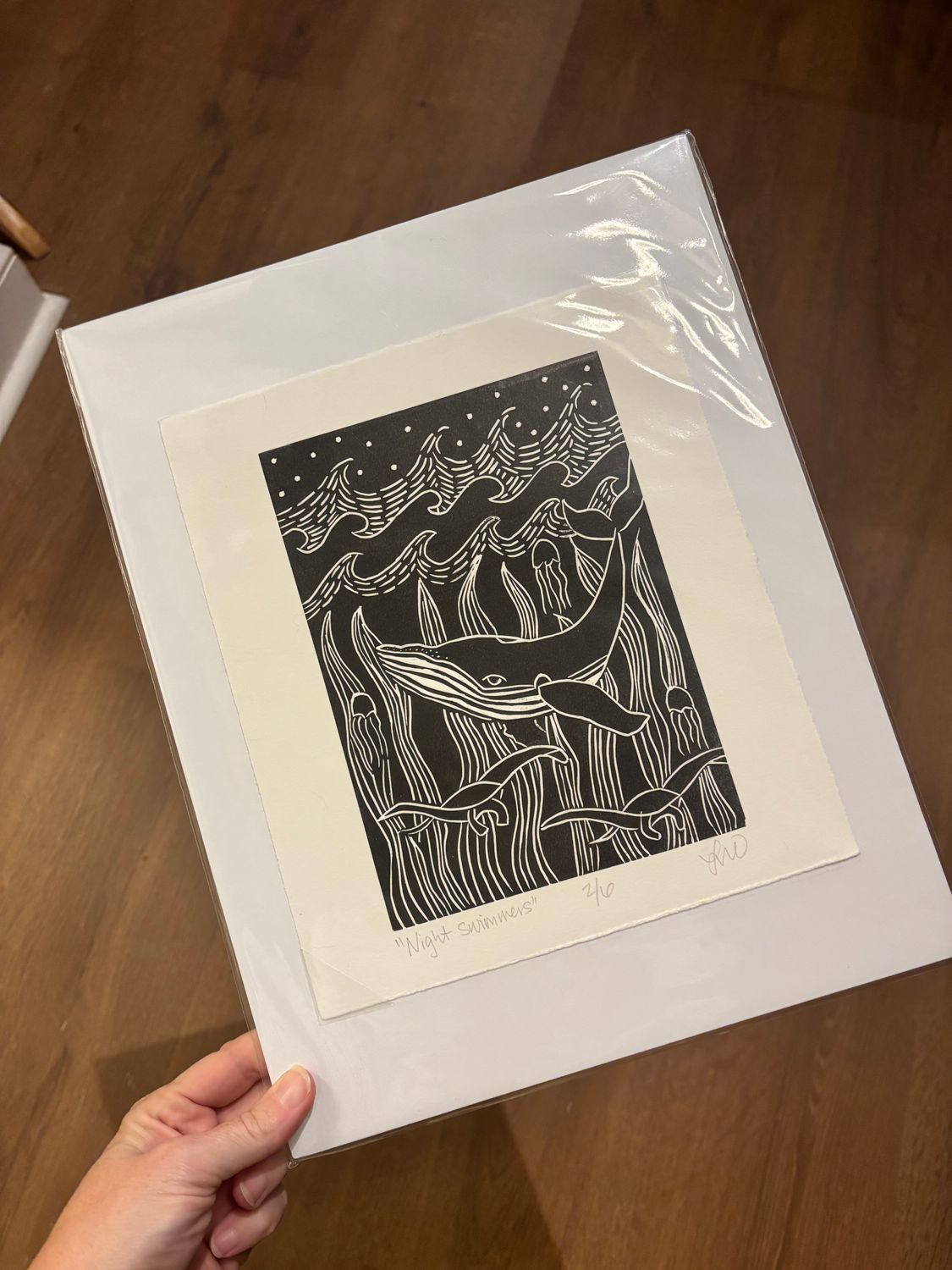 Night Swimmers Print