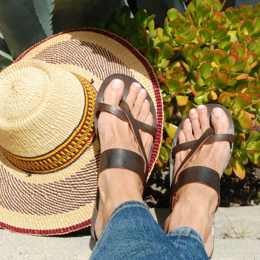 Jesus Leather Sandal