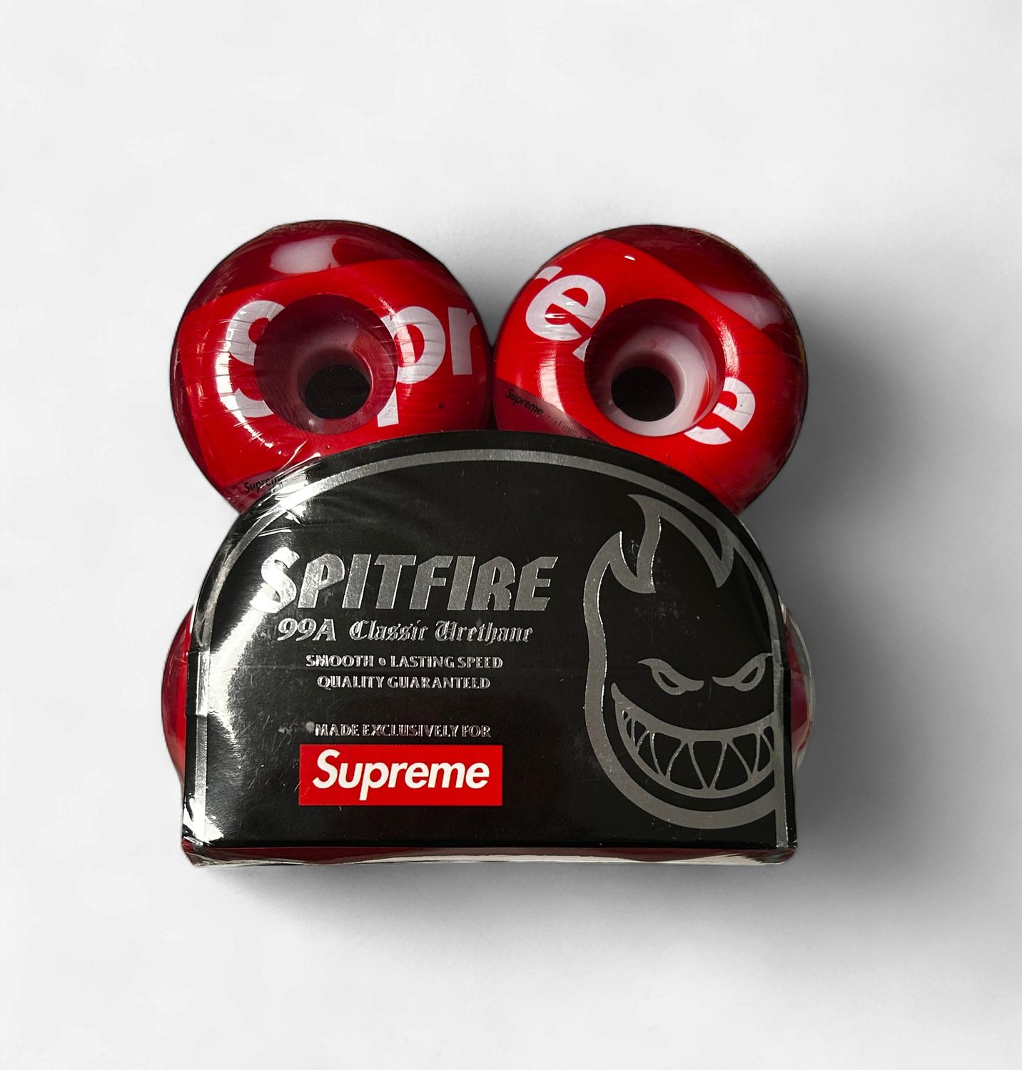 Supreme x Spitfire Shop Logo Wheels