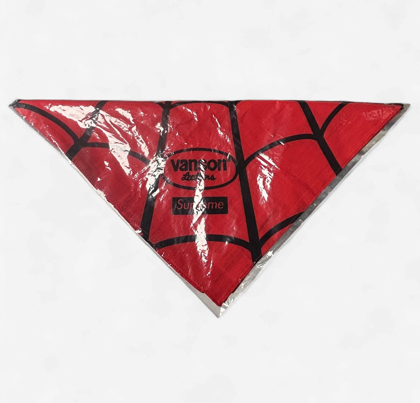 タオル・ハンカチ Supreme Vanson Leathers SpiderManBandana Supreme x Vanson Leathers Spider-Man bandana