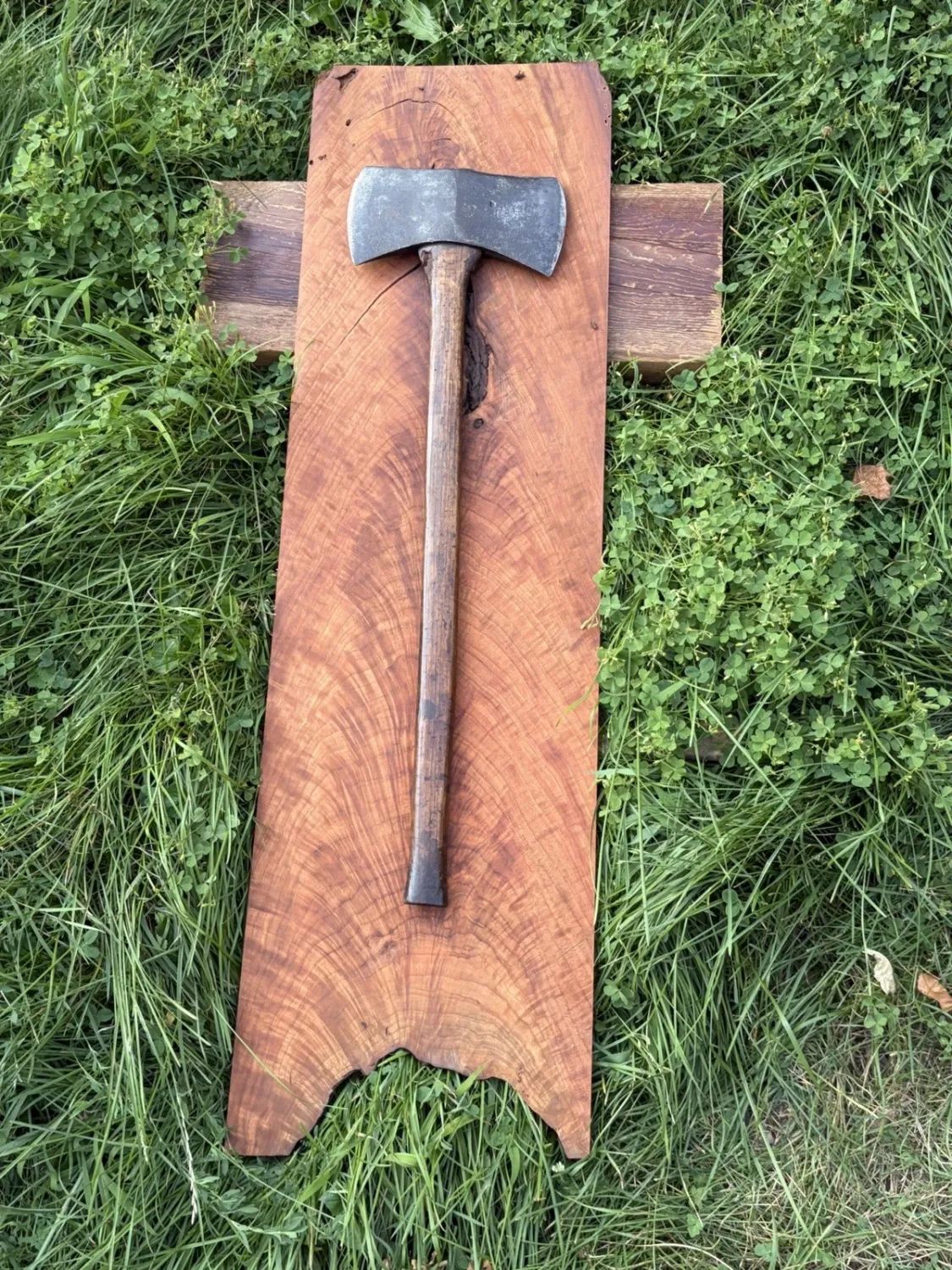 Rare Antique The G. White Axe Co . Double Bit Axe HONESDALE Pa 1863 4.5Lbs