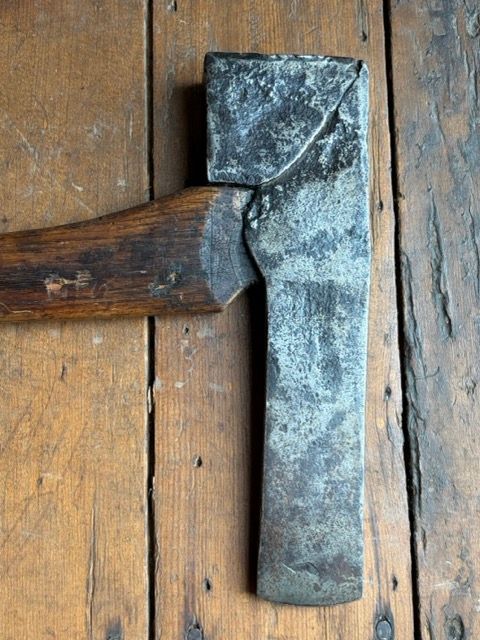 Antique Hand Forged Pennsylvania Mortising Axe