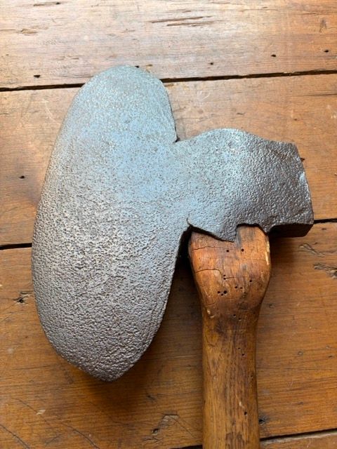Antique Pitted Broad Hewing Axe