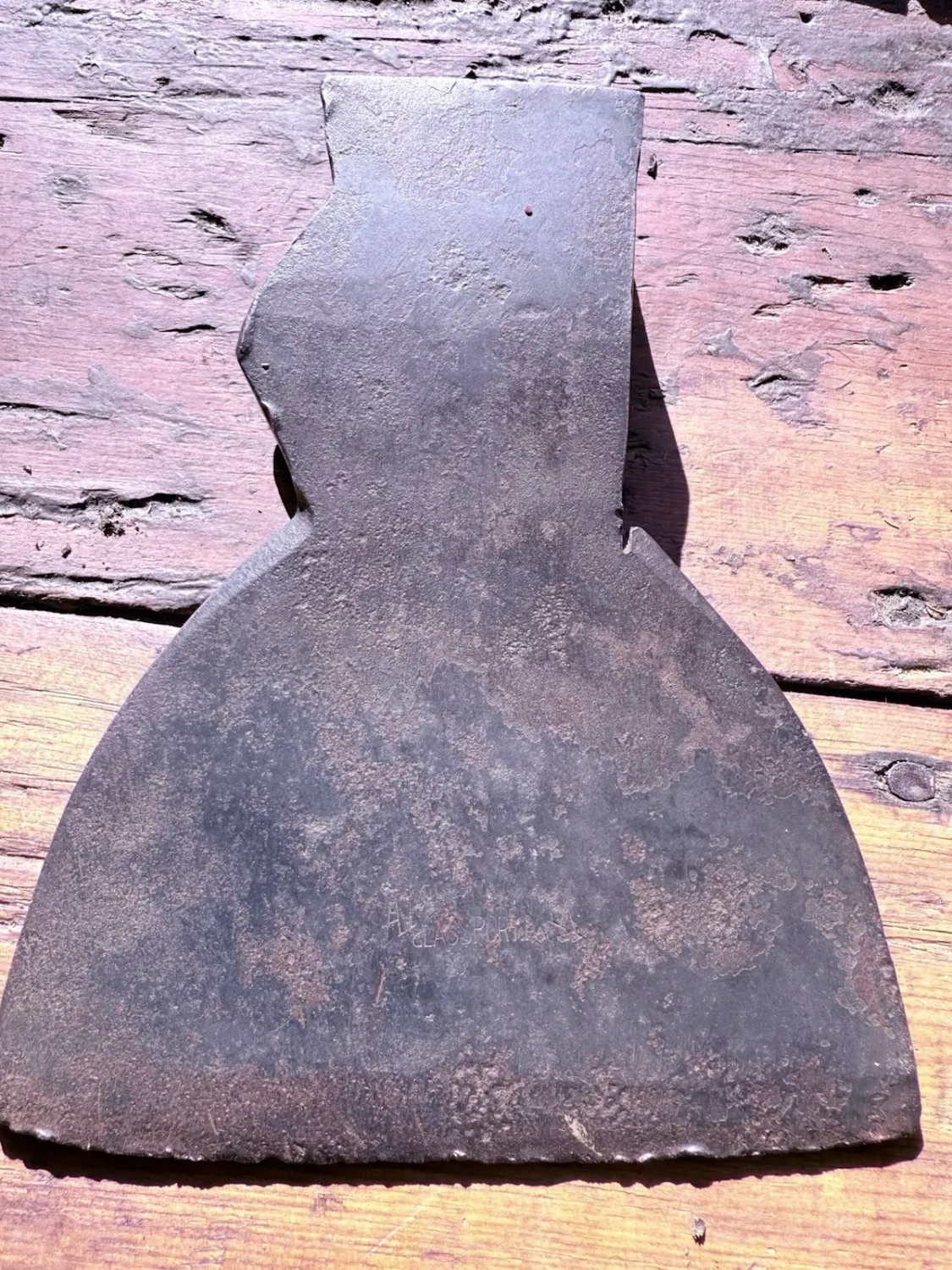 Antique A.A. &amp; T. Co. Custom Kent Pattern Large Axe Head – Glassport, PA